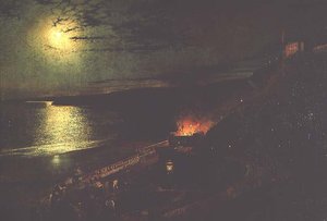 Scarborough: Sic Transit Gloria Mundi af John Atkinson Grimshaw