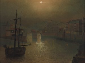 Whitby af John Atkinson Grimshaw