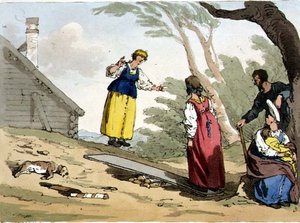 Hoppe på et bræt, plade 54 fra bind II af 