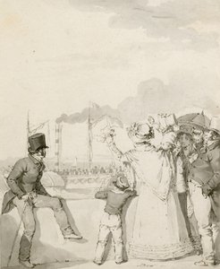 Forlader Margate af John Augustus Atkinson