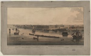 Panoramaudsigt over Sankt Petersborg, mellem 1805 og 1807