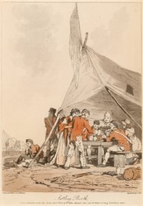 Suttling Booth, 1808 circadani af John Augustus Atkinson