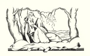 Illustration til Don Juan af Lord Byron (litho) af John Austen
