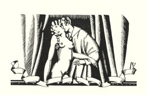 Illustration til Don Juan af Lord Byron (litho)