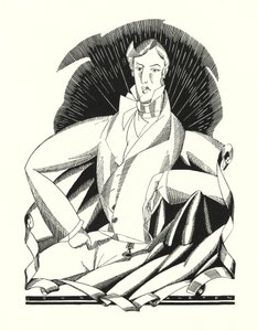 Illustration til Don Juan af Lord Byron (litho) af John Austen