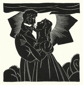 Illustration til Madame Bovary af Gustave Flaubert (litho) af John Austen