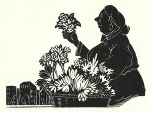 Illustration til Madame Bovary af Gustave Flaubert (litho) af John Austen