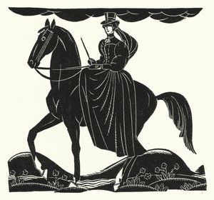 Illustration til Madame Bovary af Gustave Flaubert (litho) af John Austen