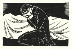 Illustration til Madame Bovary af Gustave Flaubert (litho) af John Austen