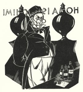 Illustration til Madame Bovary af Gustave Flaubert (litho) af John Austen
