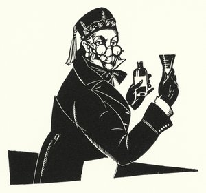 Illustration til Madame Bovary af Gustave Flaubert (litho) af John Austen