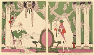 The Sleeping Beauty, illustration fra 