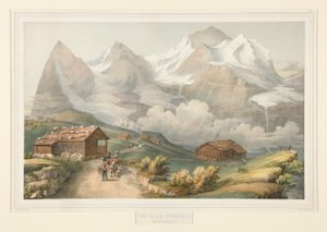 Udsigt over Jungfrau fra Wengernalp