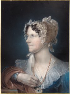 Portræt af kunstnerens hustru, 1839