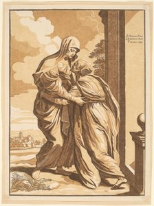 Besøget af John Baptist Jackson, after Annibale Carracci