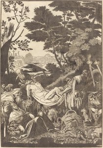 Gravmælet [recto] af John Baptist Jackson after Jacopo Bassano