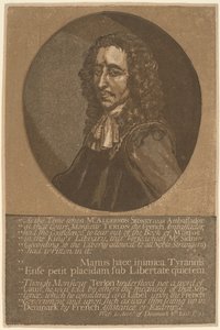 Algernon Sidney af John Baptist Jackson, after Justus van Verus
