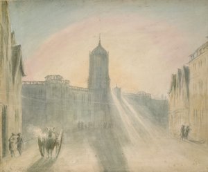 Christ Church fra St. Aldates, 1787 af John Baptist Malchair