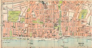 Brighton, det 20. århundrede af John Bartholomew