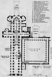 Norwich Cathedral, c20th Century