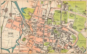 Oxford, det 20. århundrede af John Bartholomew