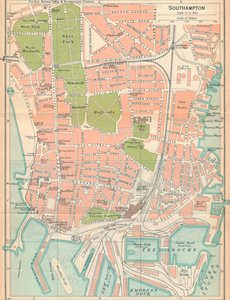 Southampton, det 20. århundrede af John Bartholomew