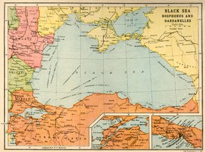 Sortehavet: Bosporus og Dardanellerne, c1914, c1920.