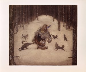 John Bauer, Trold og ulve af John Bauer