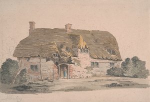 Stråtækt sommerhus nær Henley