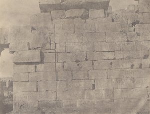 [Karnac, Hypostyle Hall, sydlige væg (udvendig) af John Beasley Greene