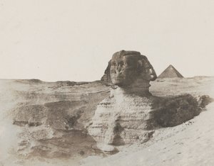 The Sphinx, ca. 1853 (saltet papirtryk fra vokset papirnegativ) af John Beasley Greene