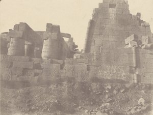 Karnac, Hypostyle Hall, North Wall, Udvendigt ansigt, N ° 1 bis
