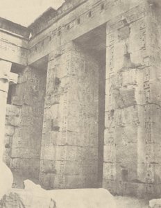 Medinet Habu, Palace of Ramses II 2. domstol, East Side af John Beasly Greene