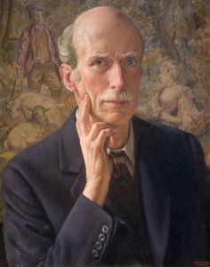 Selvportræt, 1942. af John Bernard Munns