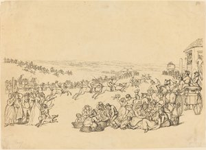 Løb af John Bluck after Thomas Rowlandson