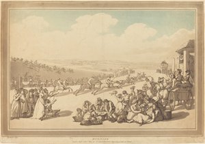 Løb af John Bluck after Thomas Rowlandson
