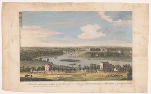 Udsigt over Themsen ved Richmond set fra Richmond Hill En udsigt fra Richmond Hill op ad floden (titel på objektet)