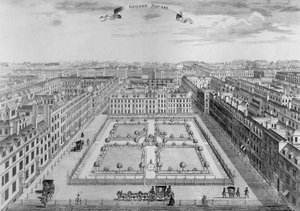 Gyldne Plads, ca. 1725