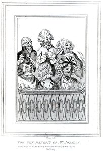 Til fordel for fru Jordan, 1787 (gravering)