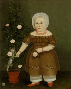 Emma Homan, ca. 1844. af John Bradley