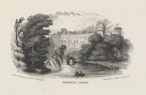 Warwick Castle af John Brandard