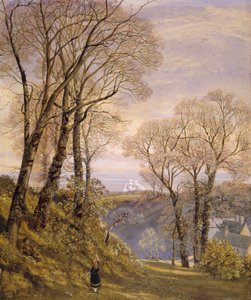 februar på Isle of Wight, 1866 af John Brett