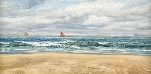 Tenby, 1879 af John Brett