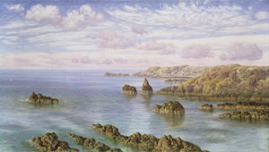 Guernseys sydlige kyst af John Brett