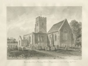 Armitage Kirke: sepia tegning af John Buckler