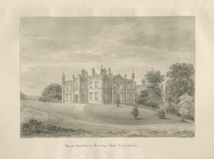 Armitage Park: sepia tegning af John Buckler