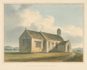 Dorset - Chorne Church, 1802 af John Buckler