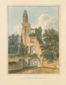 Dorset - Sherborne - Ruins of Castle, 1802dani af John Buckler
