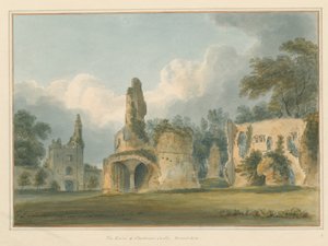 Dorset - Sherborne - Ruins of Castle, 1802 af John Buckler