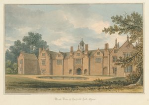 Essex - Gosfield Hall, 1824 af John Buckler